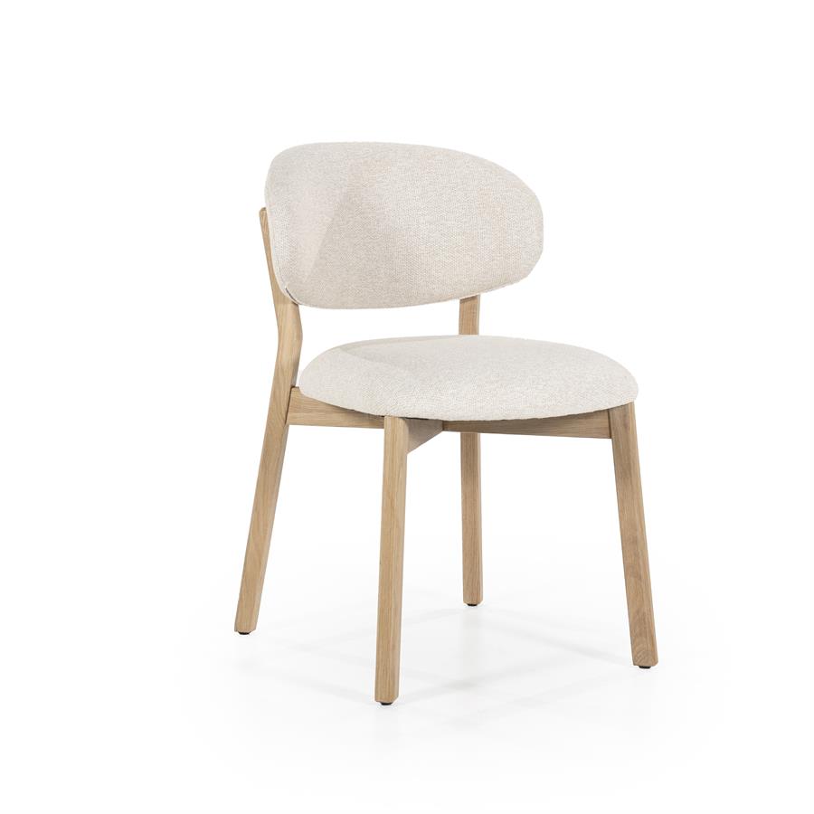 Stoel Mikky naturel – beige Moon