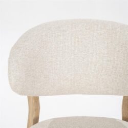 Stoel Mikky naturel – beige Moon