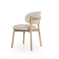 Stoel Mikky naturel – taupe Moon