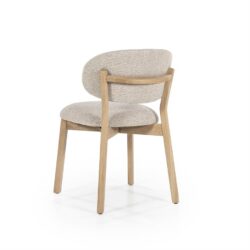 Stoel Mikky naturel – taupe Moon