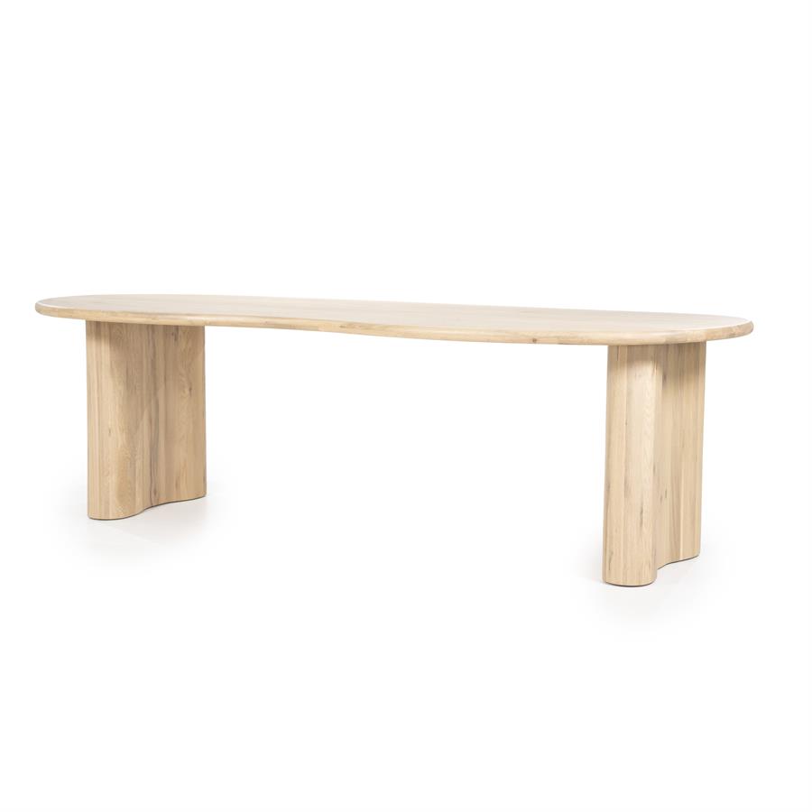 Eettafel Josh 250×110 cm – naturel