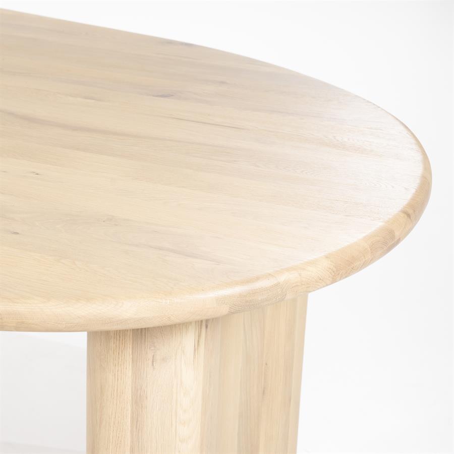 Eettafel Josh 250×110 cm – naturel