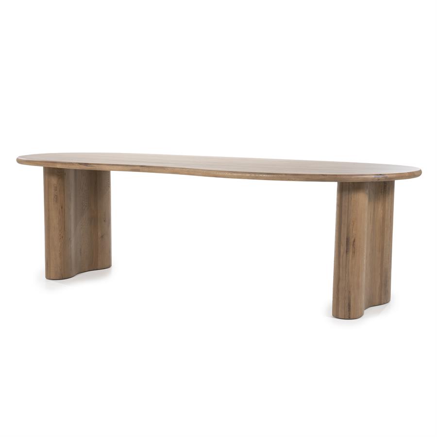 Eettafel Josh 250×110 cm – bruin