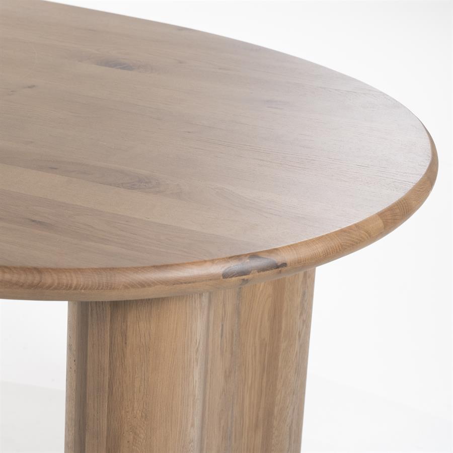 Eettafel Josh 250×110 cm – bruin