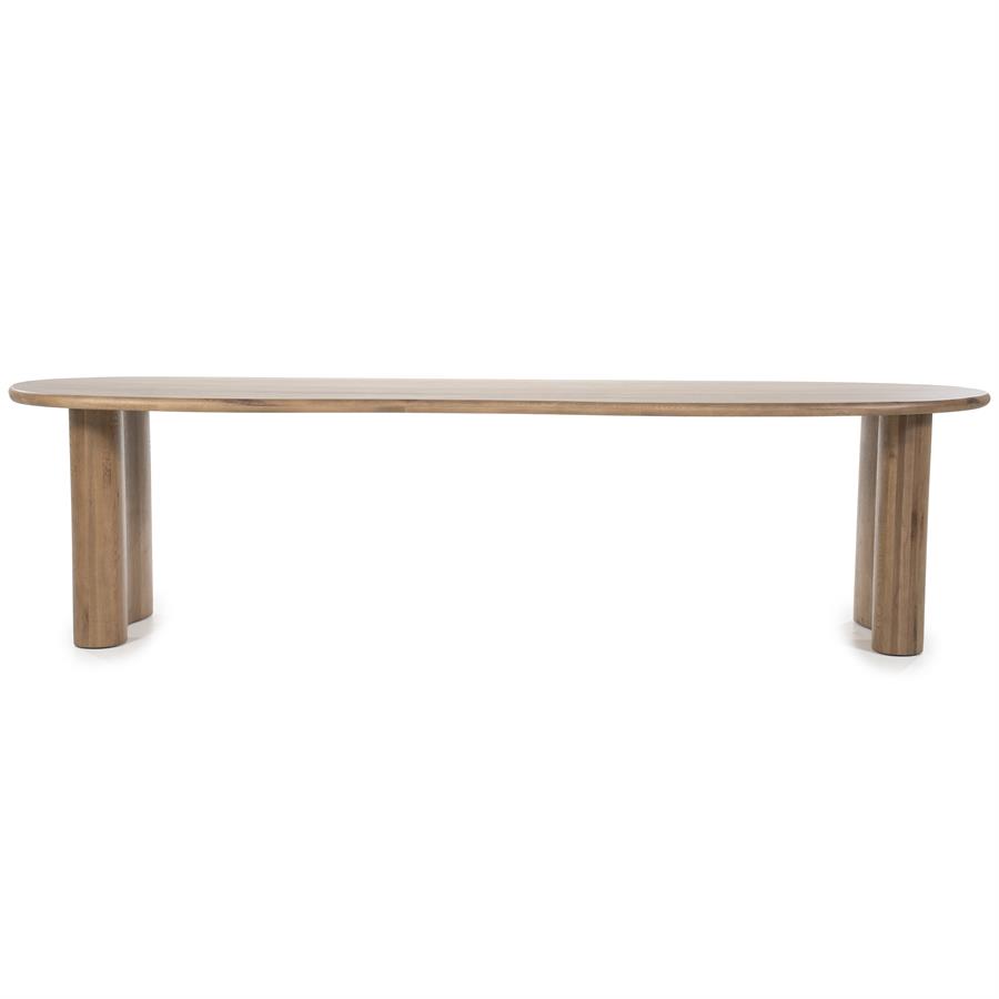 Eettafel Josh 300×110 cm – bruin