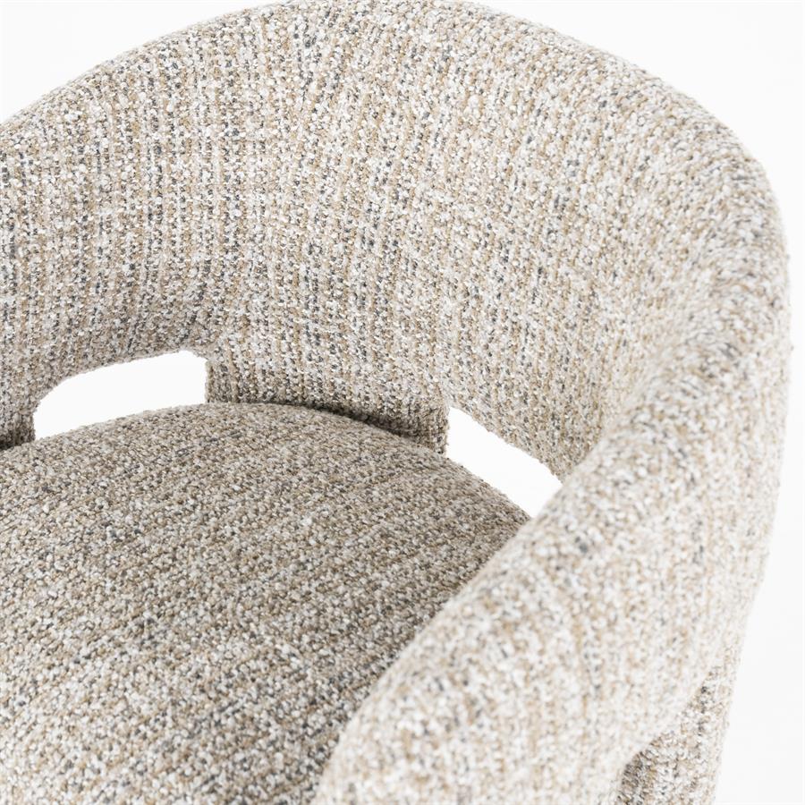 Stoel Hamilton – taupe Asti