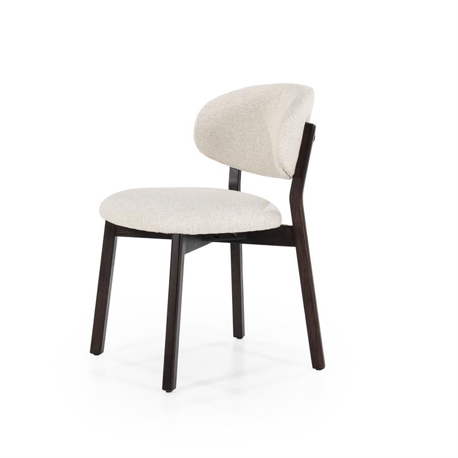 Stoel Mikky bruin – beige Moon