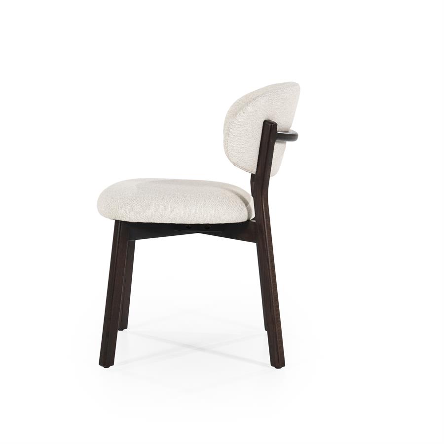 Stoel Mikky bruin – beige Moon