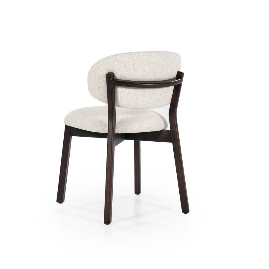 Stoel Mikky bruin – beige Moon