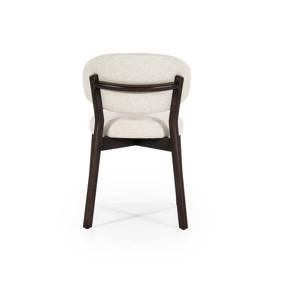 Stoel Mikky bruin – beige Moon