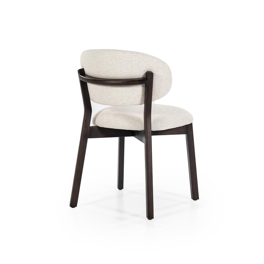 Stoel Mikky bruin – beige Moon