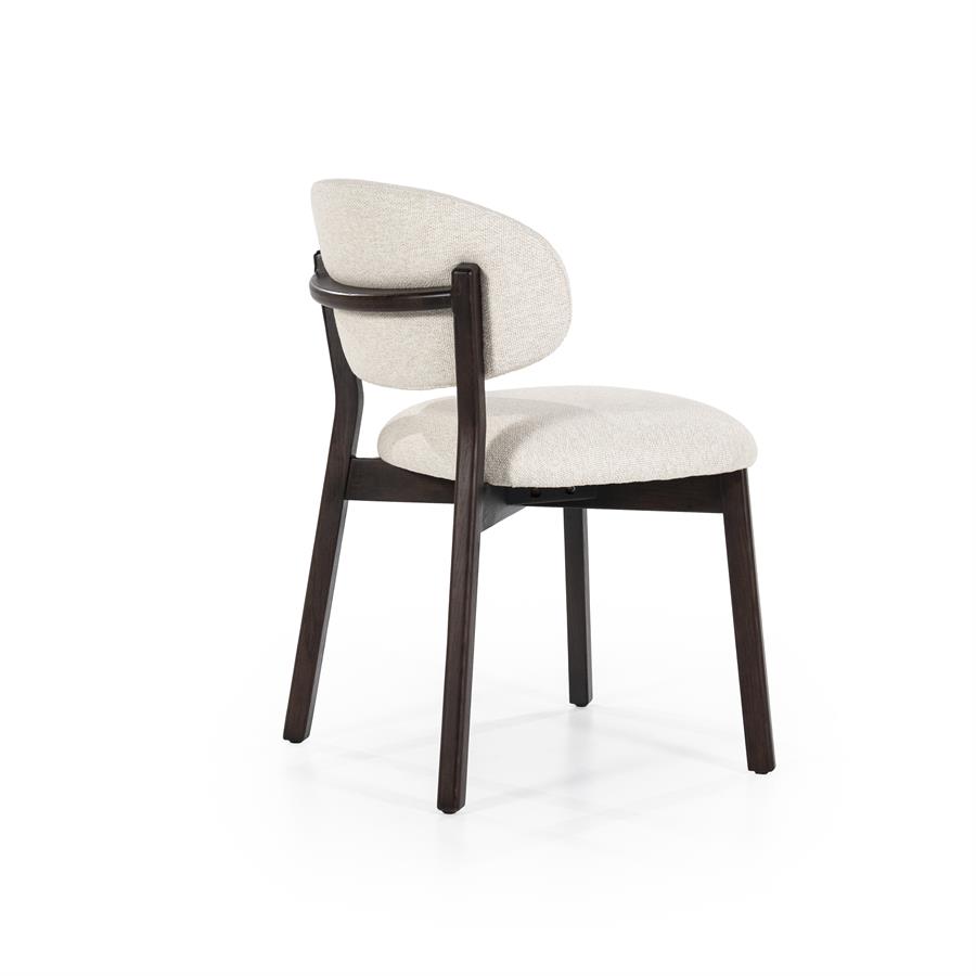 Stoel Mikky bruin – beige Moon