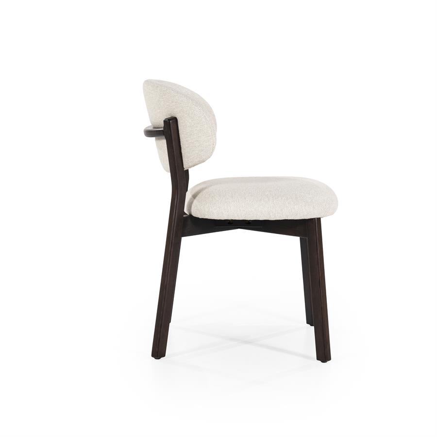 Stoel Mikky bruin – beige Moon