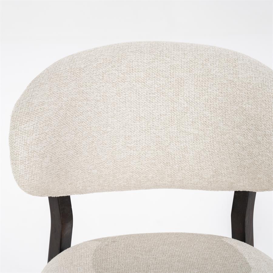 Stoel Mikky bruin – beige Moon