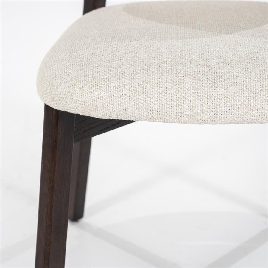 Stoel Mikky bruin – beige Moon