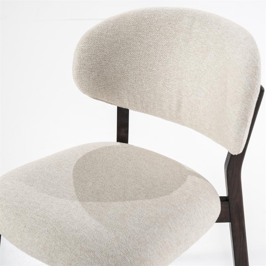 Stoel Mikky bruin – beige Moon