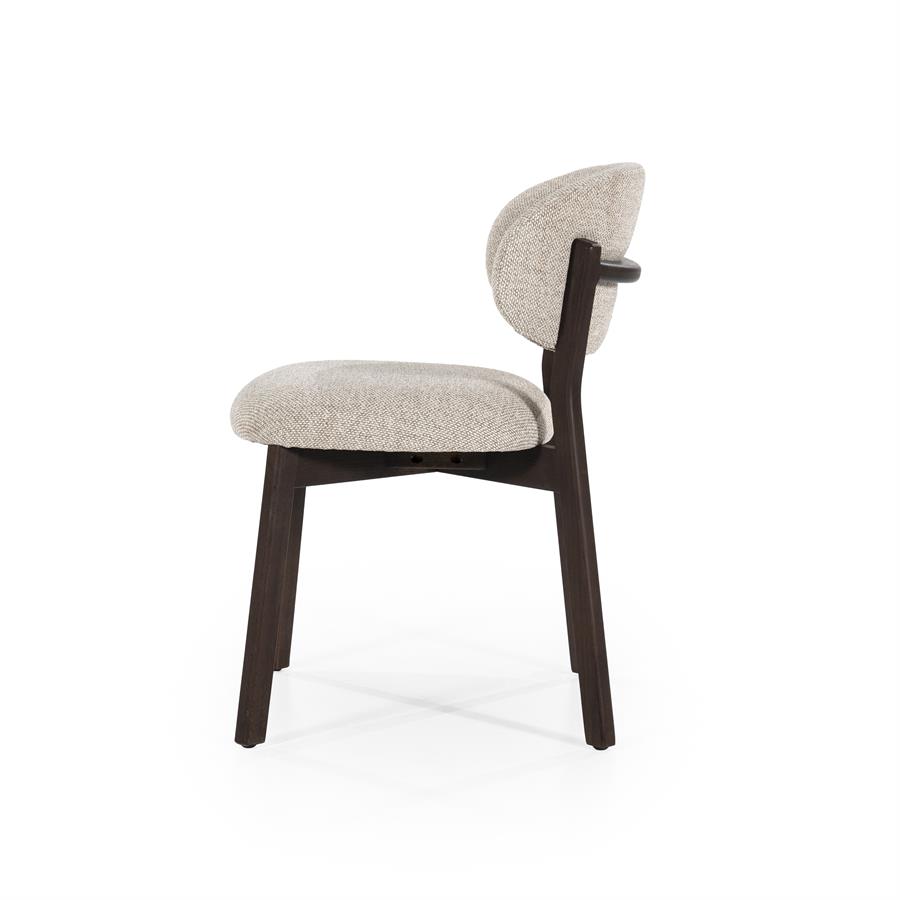 Stoel Mikky bruin – taupe Moon