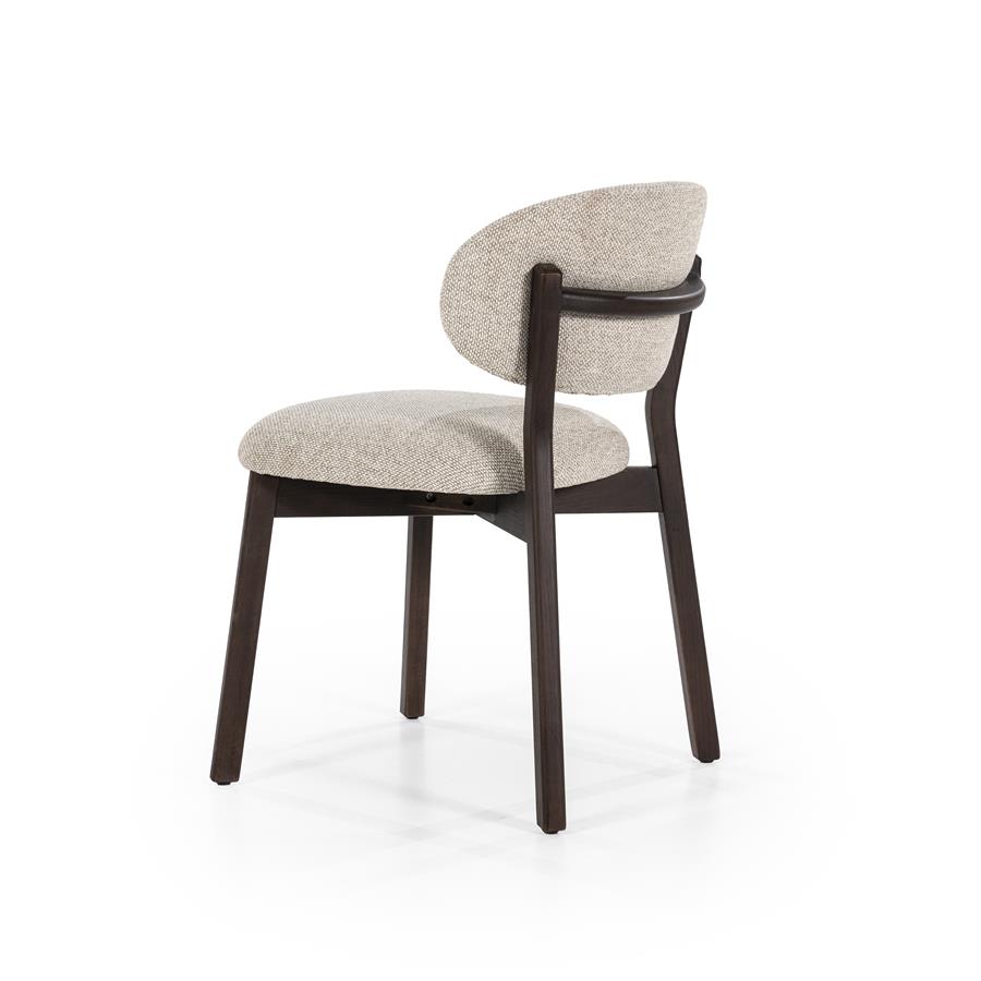 Stoel Mikky bruin – taupe Moon