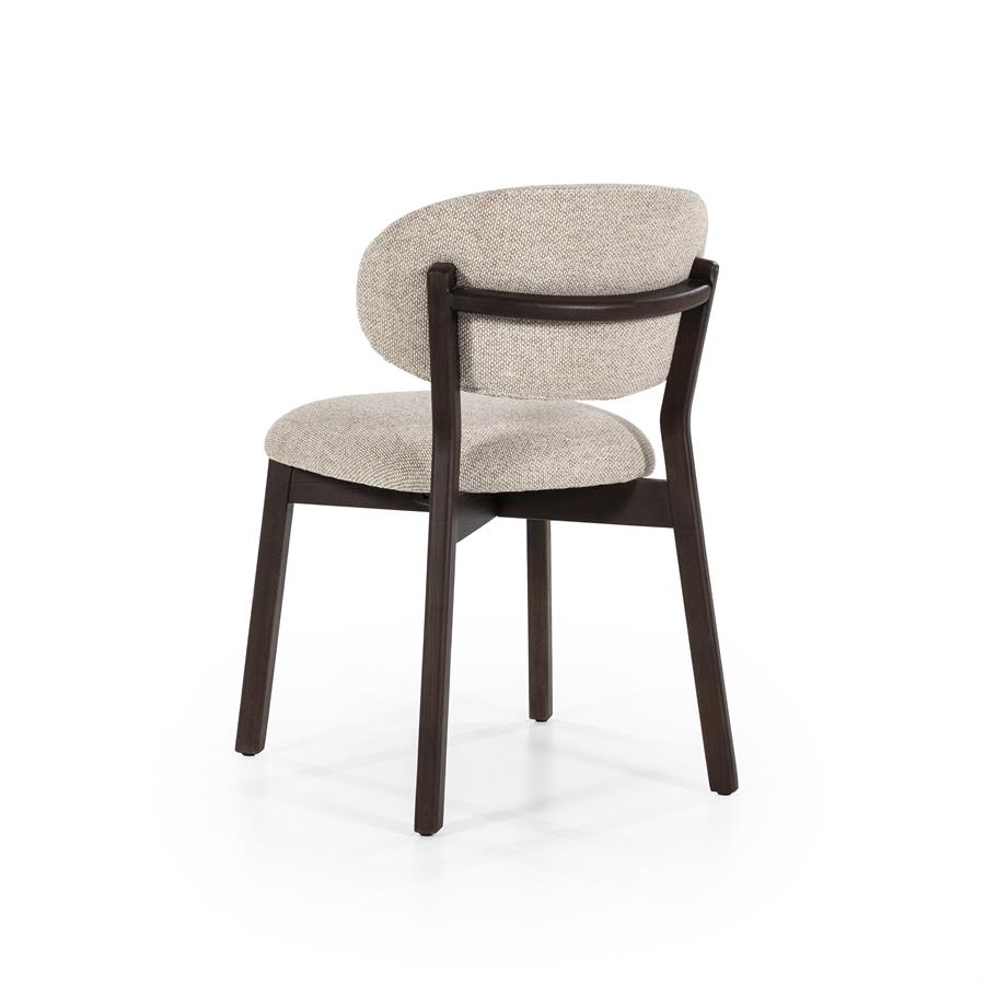 Stoel Mikky bruin – taupe Moon