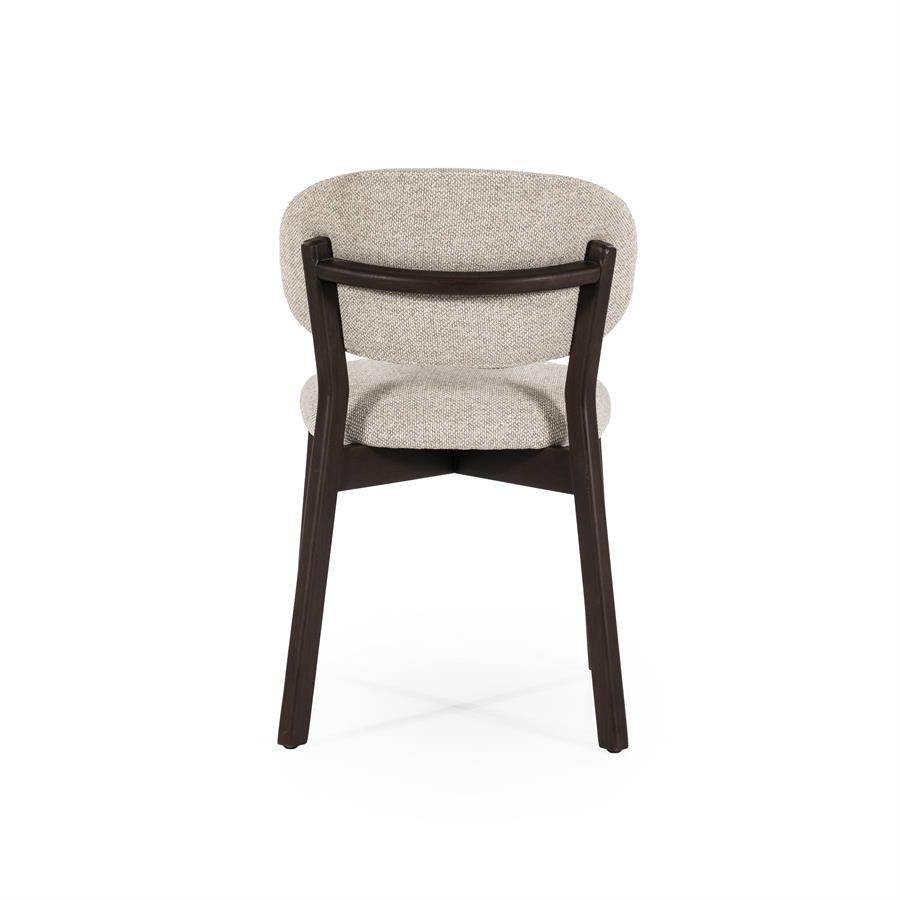 Stoel Mikky bruin – taupe Moon