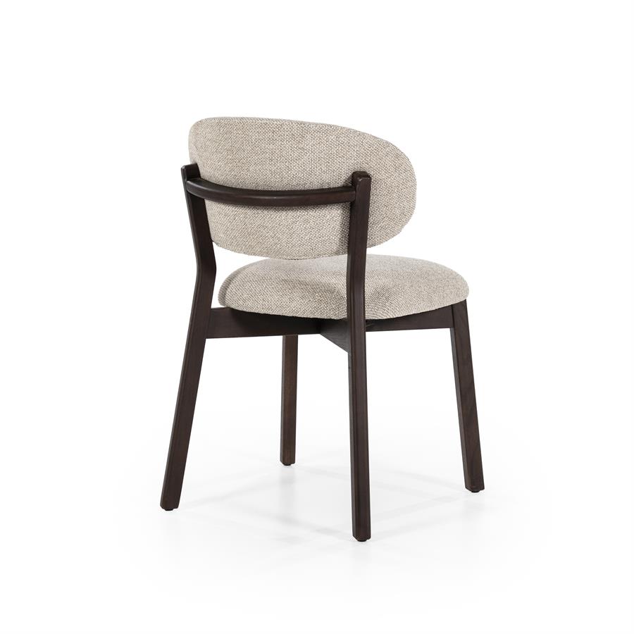 Stoel Mikky bruin – taupe Moon