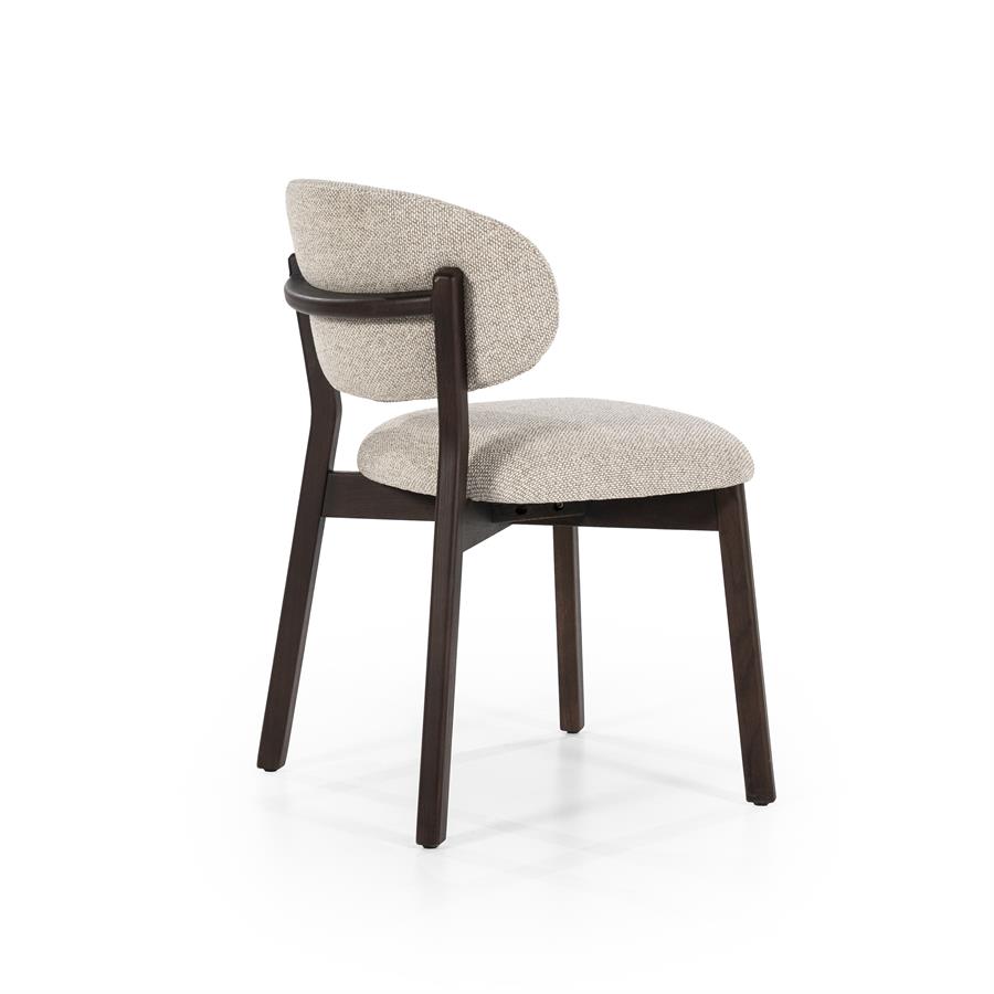 Stoel Mikky bruin – taupe Moon