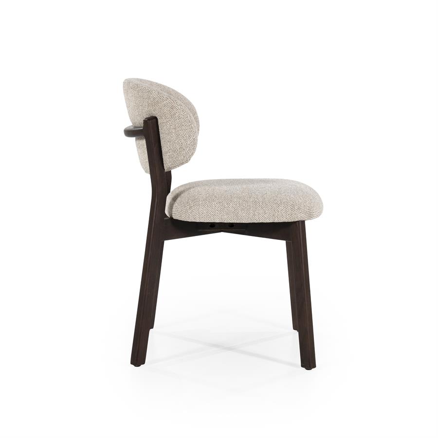 Stoel Mikky bruin – taupe Moon