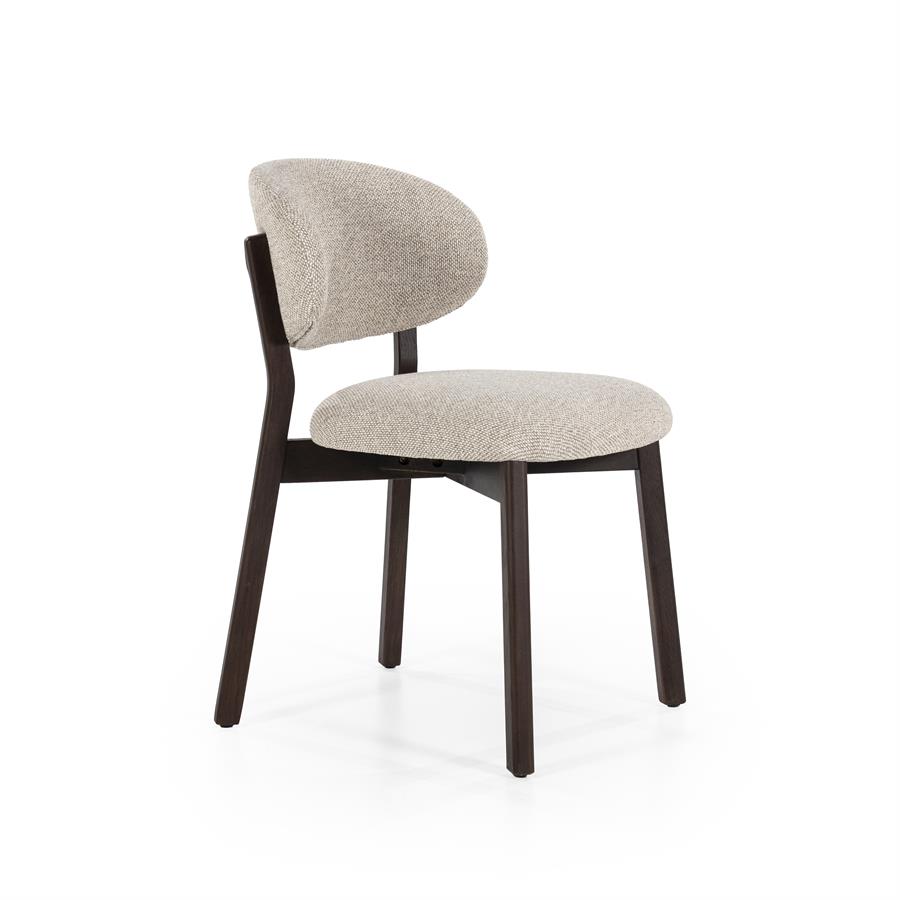 Stoel Mikky bruin – taupe Moon