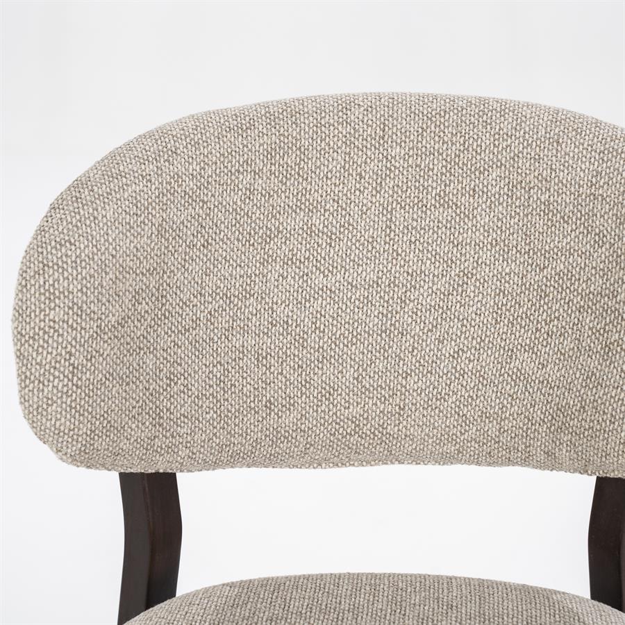 Stoel Mikky bruin – taupe Moon
