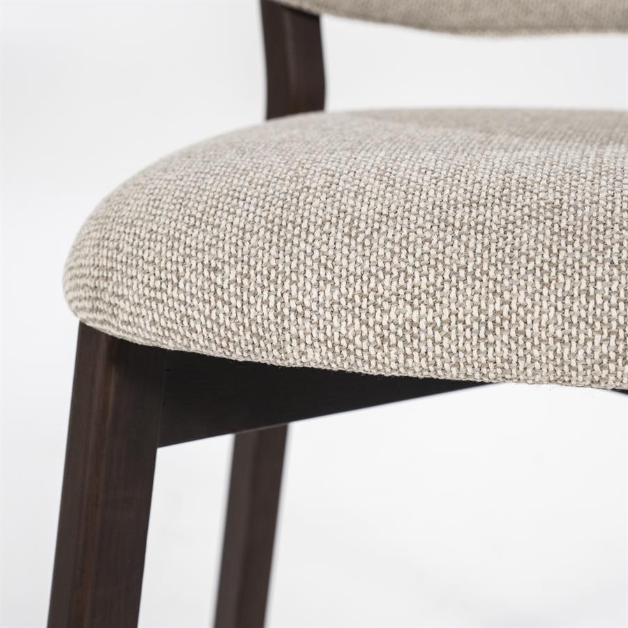 Stoel Mikky bruin – taupe Moon