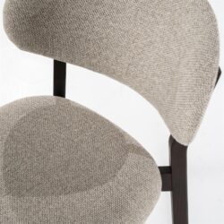 Stoel Mikky bruin – taupe Moon