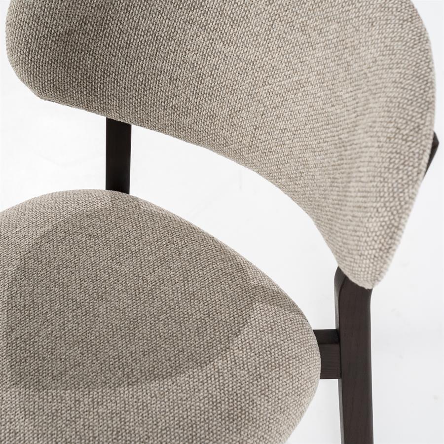 Stoel Mikky bruin – taupe Moon