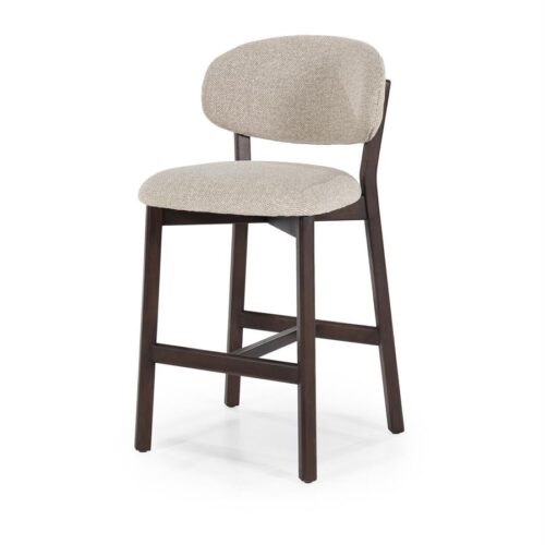 Barstoel Mikky bruin – taupe Moon