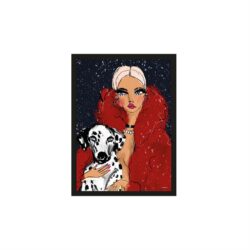Dotted Doggy 50×70