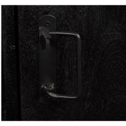 Boekenkast Boaz Black | 150 cm