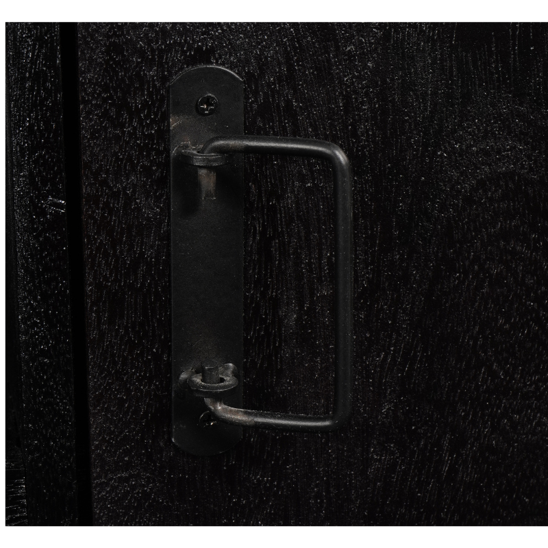 Boekenkast Boaz Black | 150 cm
