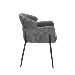Eetkamerstoel Otis | Grey | Met armleuning