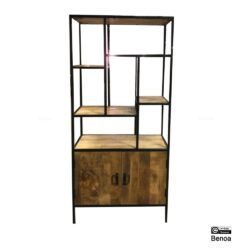 Asymmetrische Boekenkast met Deuren