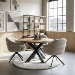 Eettafel Denver | 110 cm | Rond