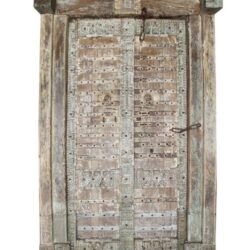 Deur India Oud met Frame 300664