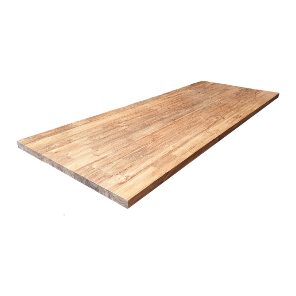 Eetkamer tafelblad Massief Teak 200