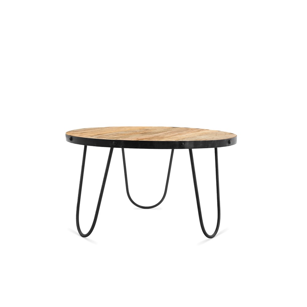 Salontafel Rond Industrieel 80