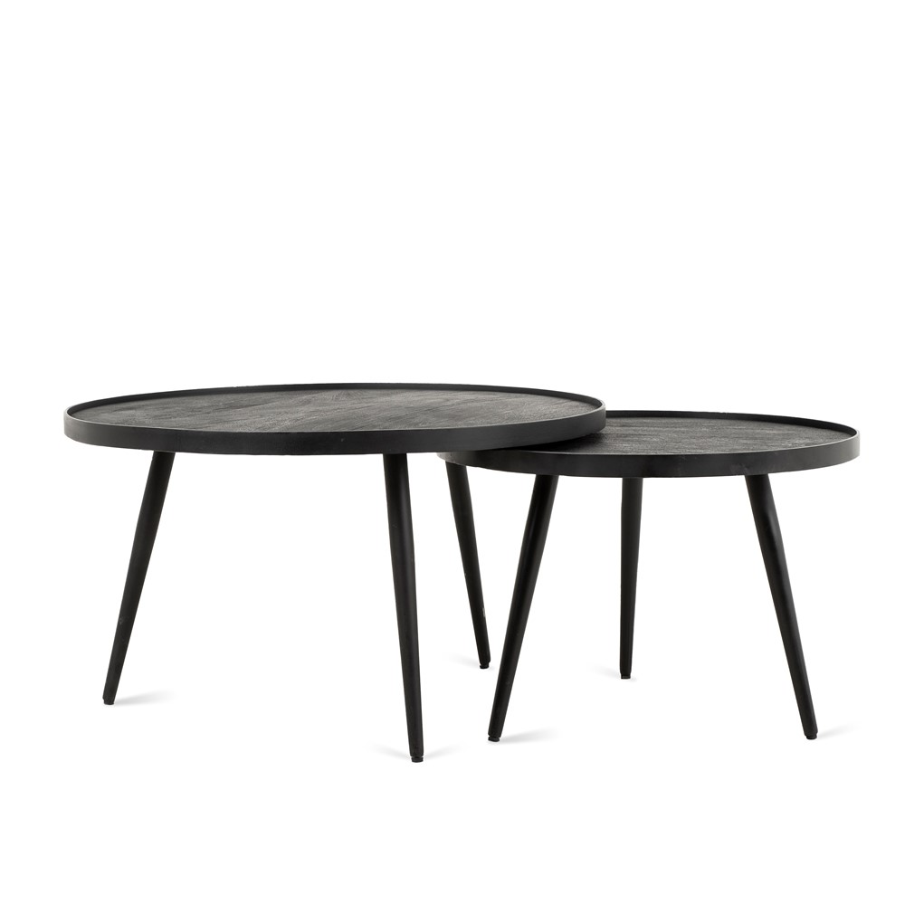 zwarte salontafel