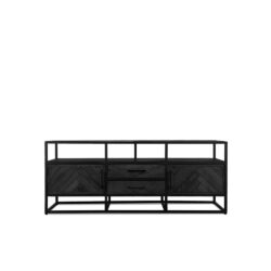Tv-Meubel Jax Zwart 150