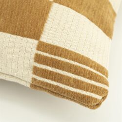 Pillow Twist 45×45 cm – mustard