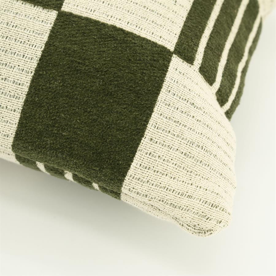 Pillow Twist 35×55 cm – green