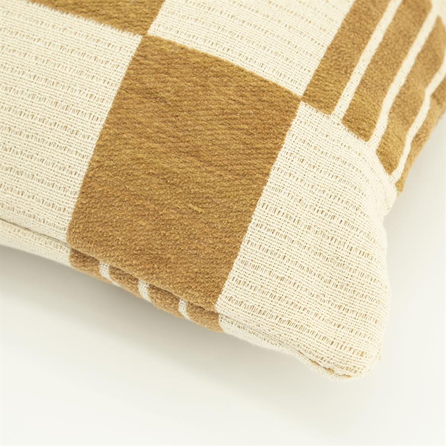 Pillow Twist 35×55 cm – mustard