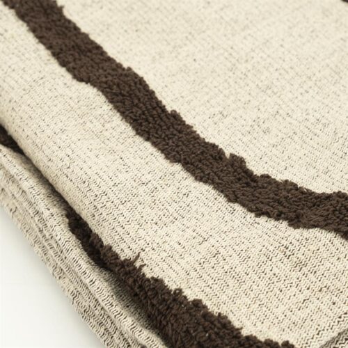 Plaid Majani – dark brown