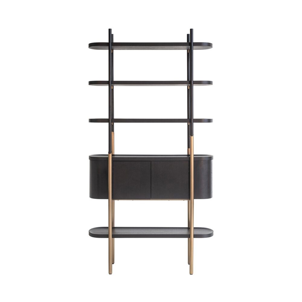 Wandkast Jameson 2-deuren 4-planken (Charcoal)