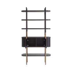 Wandkast Jameson 2-deuren 4-planken (Charcoal)